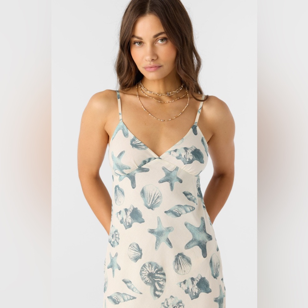 NWT O’Neill Luana Maxi Dress Seashells Size XXL - Picture 4 of 12